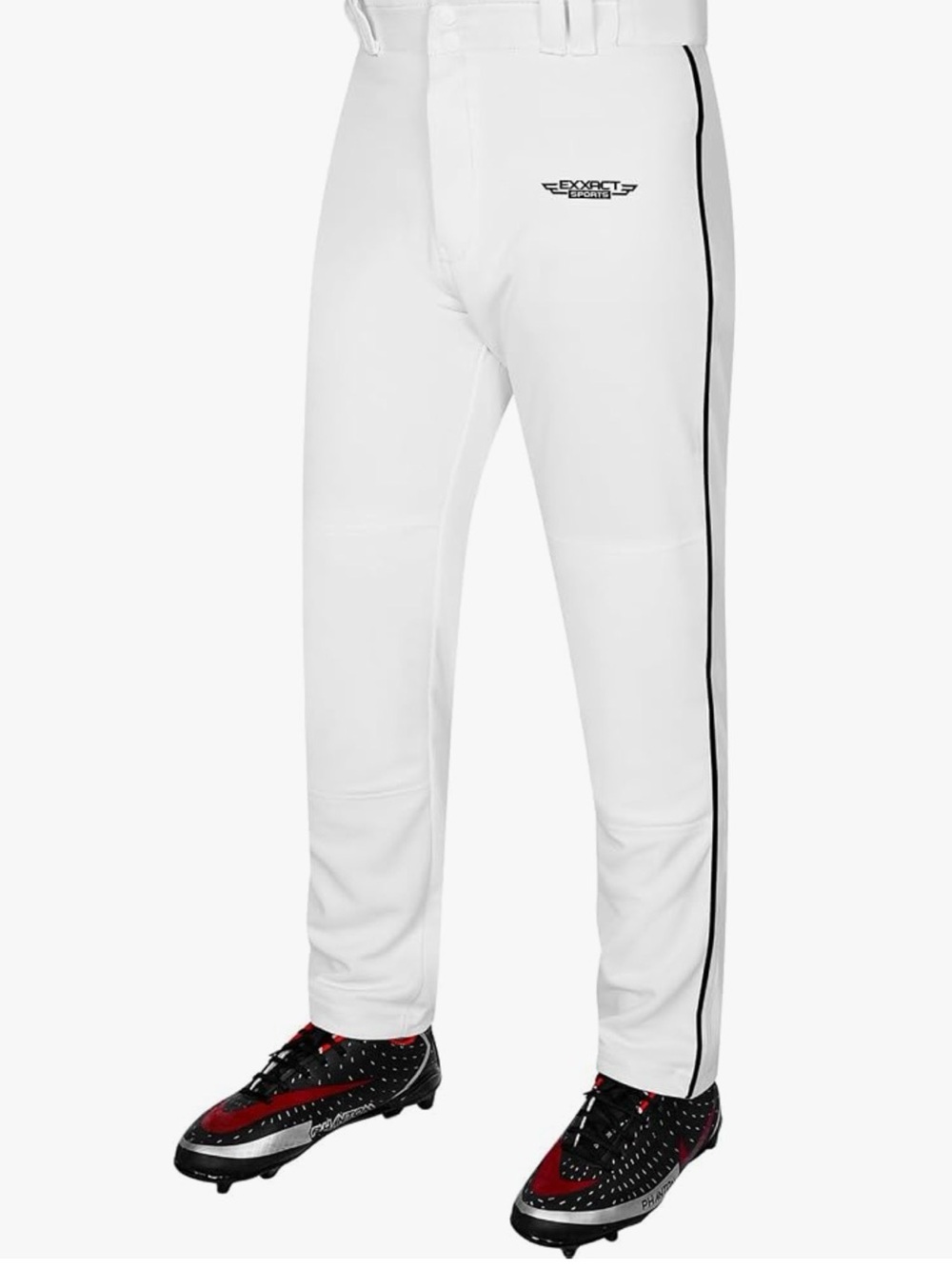 Exxact Sports Home Run Men's Baseball Pants, Men Size XXL,Full-Length Adult Base